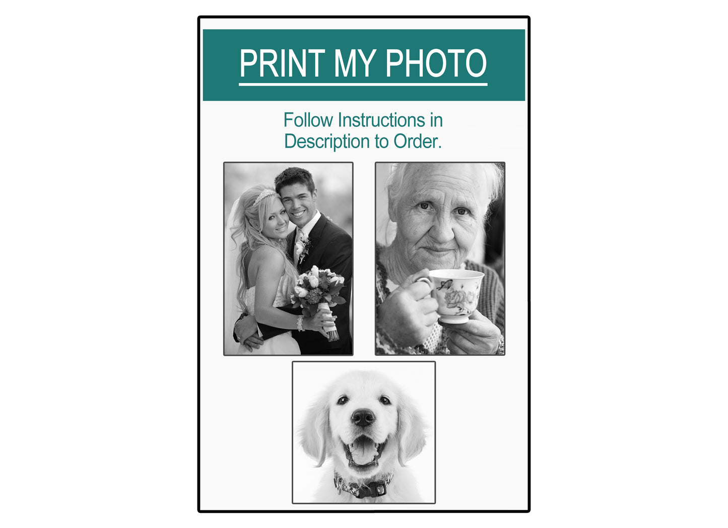 4"x6" PHOTO PRINTING  MatboardMemories   